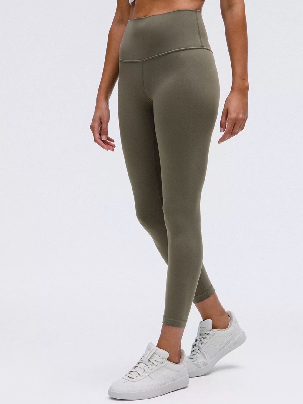 Lululemon High-Rise Olive Green Align Leggings
